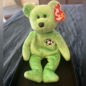 Ty Green Kicks Soccer Bear Plush